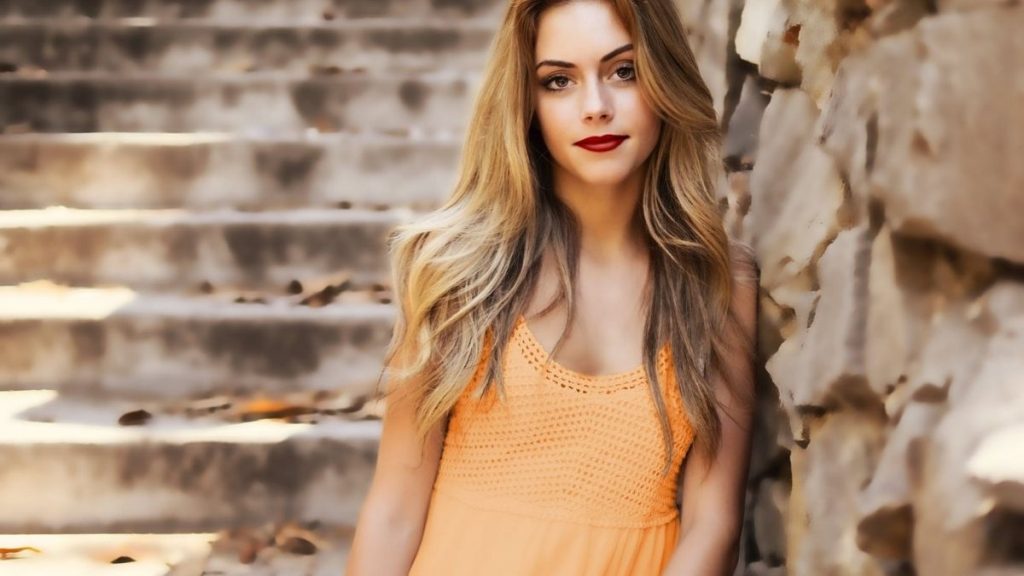 blonde model
