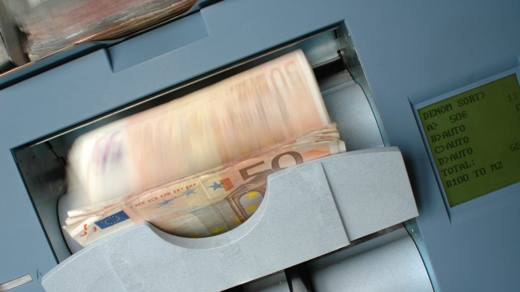 counting money