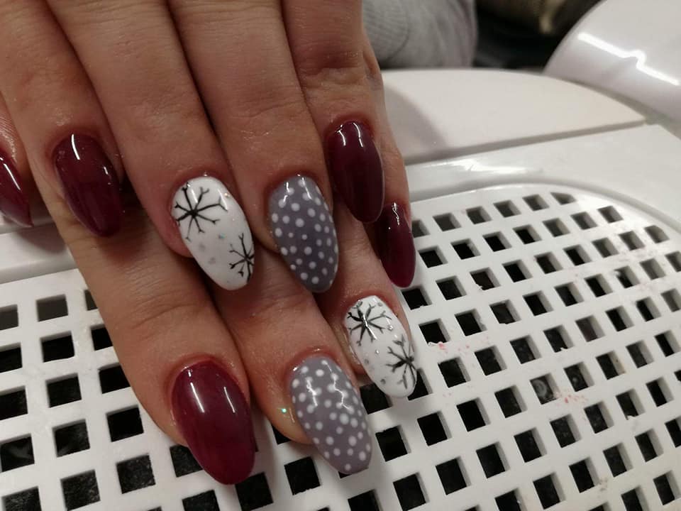 winter nail art